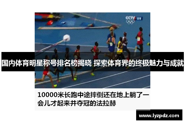 国内体育明星称号排名榜揭晓 探索体育界的终极魅力与成就